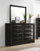 Briana Rectangular 8-drawer Dresser Black - Furniture Now (CA)