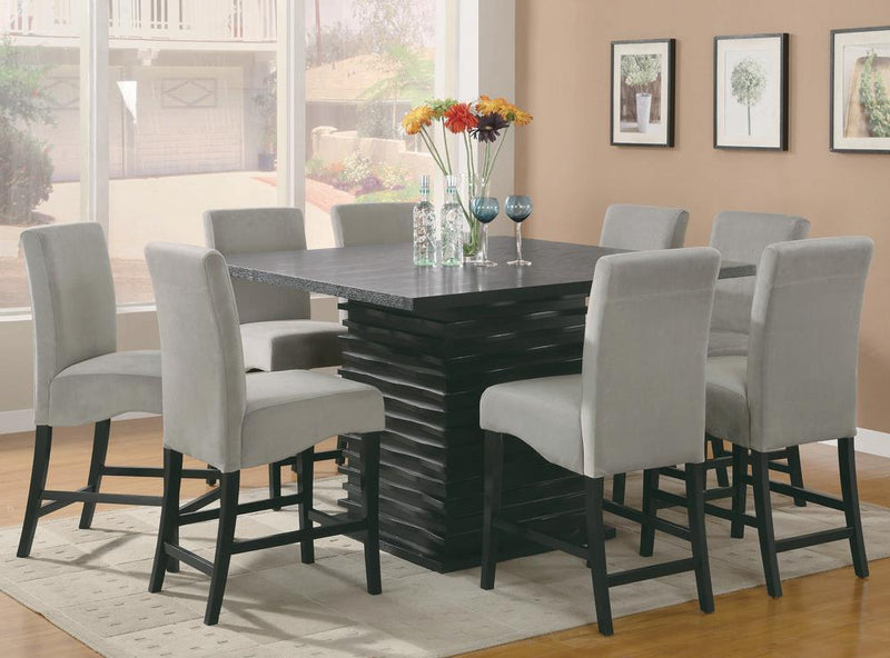 Stanton Square Counter Table Black - Furniture Now (CA)