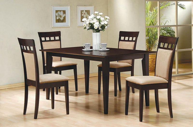 Gabriel Rectangular Dining Table Cappuccino - Furniture Now (CA)
