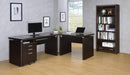 Skylar Computer Desk with Keyboard Drawer Cappuccino - Furniture Now (CA)