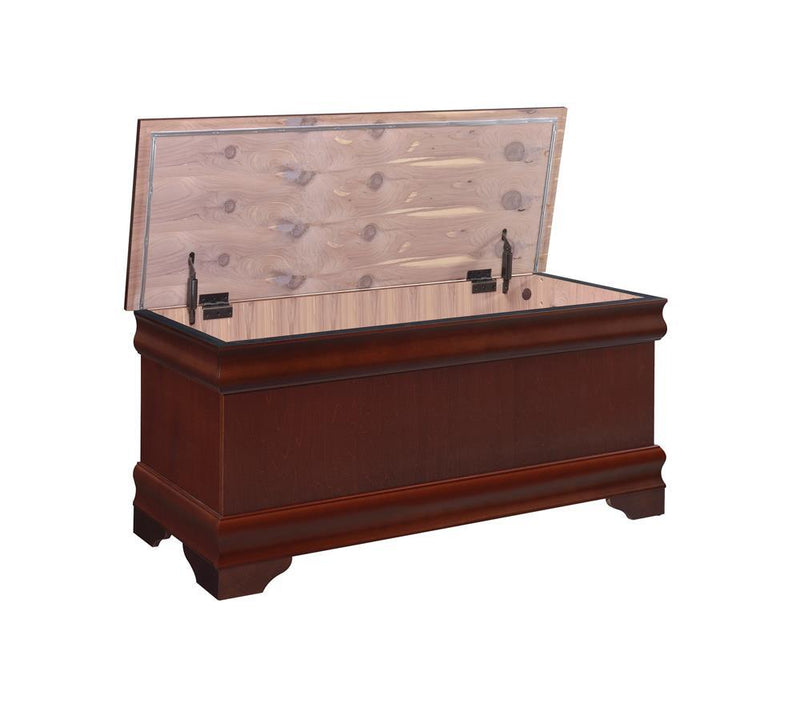 Pablo Rectangular Cedar Chest Warm Brown - Furniture Now (CA)