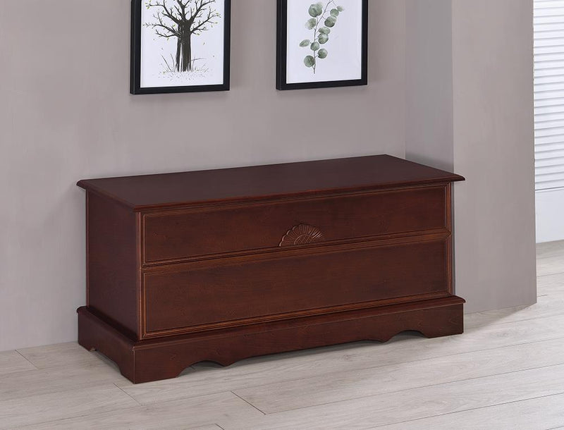 Paula Rectangular Cedar Chest Warm Brown - Furniture Now (CA)