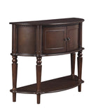 Brenda Console Table with Curved Front Brown - Furniture Now (CA)