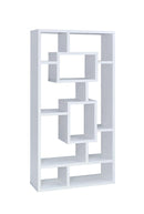 Howie 10-shelf Bookcase White - Furniture Now (CA)
