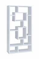 Howie 10-shelf Bookcase White - Furniture Now (CA)