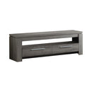 Elkton 2-drawer TV Console Weathered Grey - Furniture Now (CA)