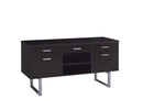Lawtey 5-drawer Credenza with Adjustable Shelf Cappuccino - Furniture Now (CA)