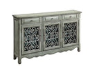Madeline 3-door Accent Cabinet Antique Green - Furniture Now (CA)