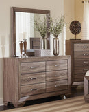 Kauffman 6-drawer Dresser Washed Taupe - Furniture Now (CA)