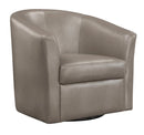 Turner Upholstery Sloped Arm Accent Swivel Chair Champagne - Furniture Now (CA)