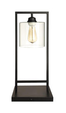 Shoto Glass Shade Table Lamp Black - Furniture Now (CA)