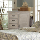 Franco 5-drawer Chest Antique White - Furniture Now (CA)