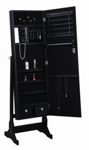 Tutuola Jewelry Cheval Mirror Black - Furniture Now (CA)