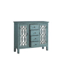 Rue 4-drawer Accent Cabinet Antique Blue - Furniture Now (CA)