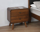 Robyn 2-drawer Nightstand Dark Walnut - Furniture Now (CA)