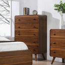 Robyn 5-drawer Chest Dark Walnut - Furniture Now (CA)