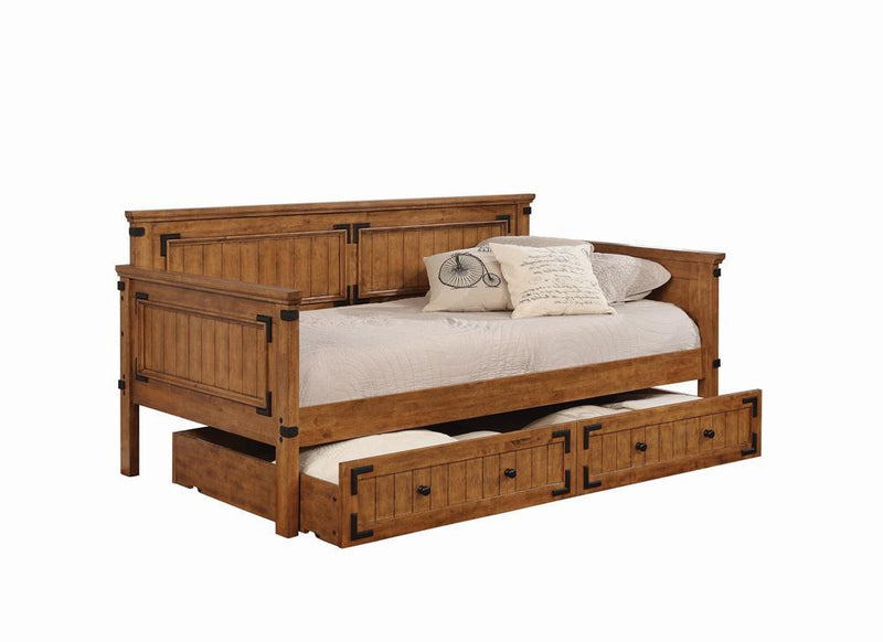 Oakdale Twin Daybed Rustic Honey - Furniture Now (CA)