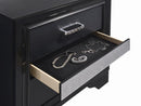 Miranda 2-drawer Nightstand Tray Black - Furniture Now (CA)