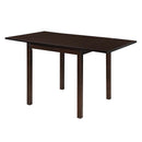 Kelso Rectangular Dining Table with Drop Leaf Cappuccino - Furniture Now (CA)