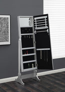 Moore Jewelry Cheval Mirror Silver - Furniture Now (CA)