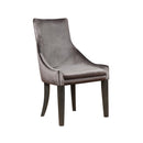 Phelps Upholstered Demi Wing Chairs Grey (Set of 2) - Furniture Now (CA)