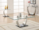Pruitt Rectangular Sofa Table Satin - Furniture Now (CA)