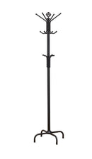 Collier 12-hook Coat Rack Black - Furniture Now (CA)