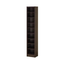 Eliam Rectangular Bookcase with 2 Fixed Shelves Cappuccino - Furniture Now (CA)