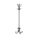 Kiefer Coat Rack with 12 Hooks Black - Furniture Now (CA)