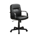 Minato Adjustable Height Office Chair Black - Furniture Now (CA)