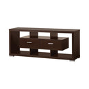 Casey 2-drawer Rectangular TV Console Cappuccino - Furniture Now (CA)