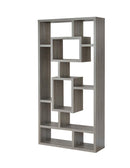Howie 10-shelf Bookcase Weathered Grey - Furniture Now (CA)