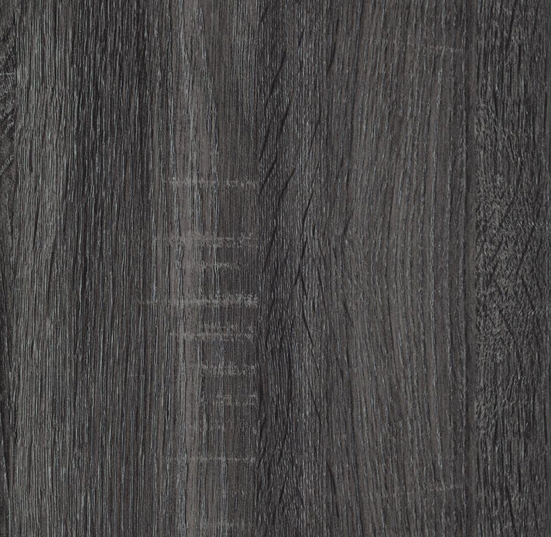 Kravitz Rectangular Writing Desk Weathered Grey and Chrome - Furniture Now (CA)