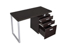 Brennan 3-drawer Office Desk Cappuccino - Furniture Now (CA)