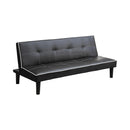 Katrina Tufted Upholstered Sofa Bed Black - Furniture Now (CA)