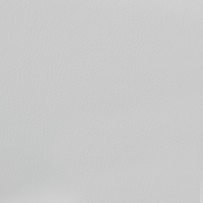 Bianca Upholstered Adjustable Bar Stools White and Chrome (Set of 2) - Furniture Now (CA)