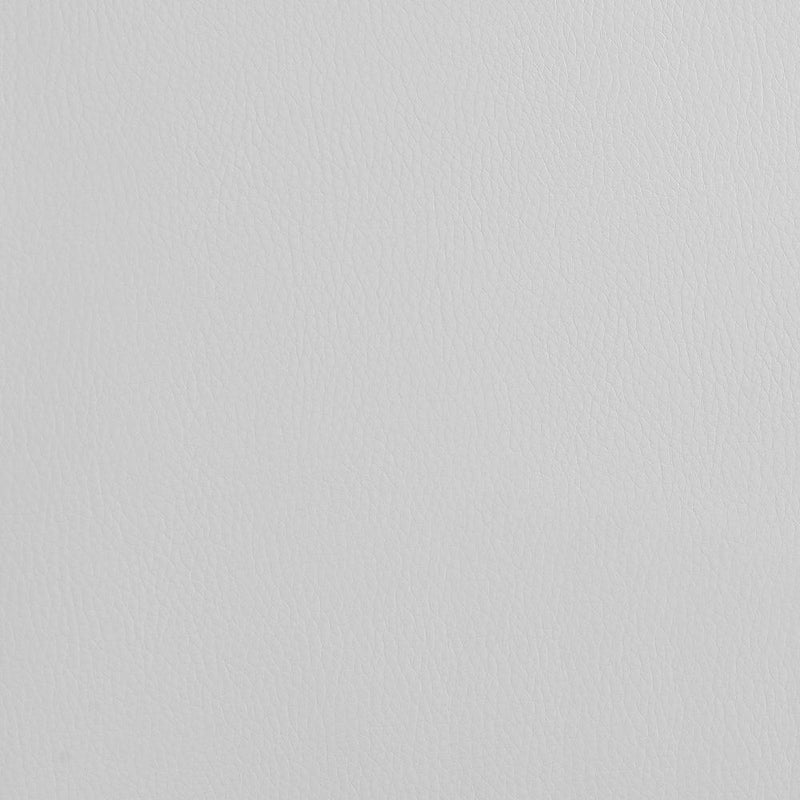 Bowman Round Upholstered Ottoman White - Furniture Now (CA)