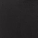 Bowman Round Upholstered Ottoman Black - Furniture Now (CA)