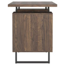 Lawtey Floating Top Office Desk Weathered Grey - Furniture Now (CA)