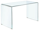 Ripley Glass Writing Desk Clear - Furniture Now (CA)