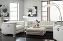 Chaviano Tufted Upholstered Sofa Pearl White - Furniture Now (CA)