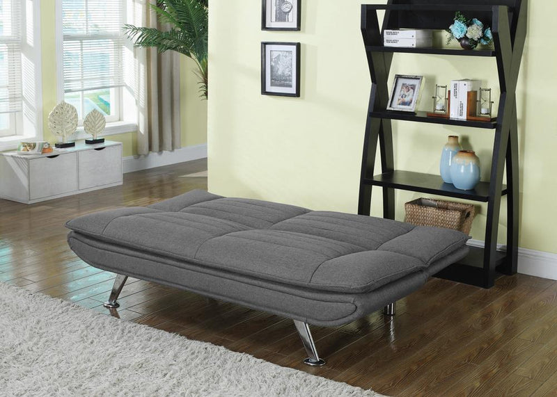 Julian Upholstered Sofa Bed with Pillow-top Seating Grey - Furniture Now (CA)