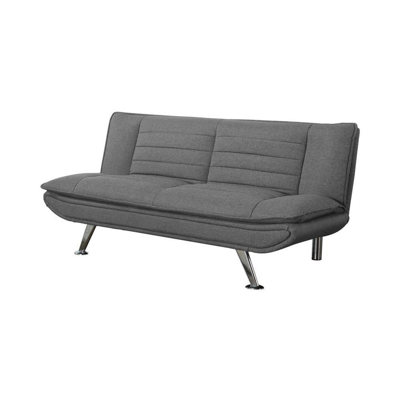 Julian Upholstered Sofa Bed with Pillow-top Seating Grey - Furniture Now (CA)