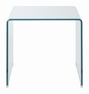 Ripley Square End Table Clear - Furniture Now (CA)