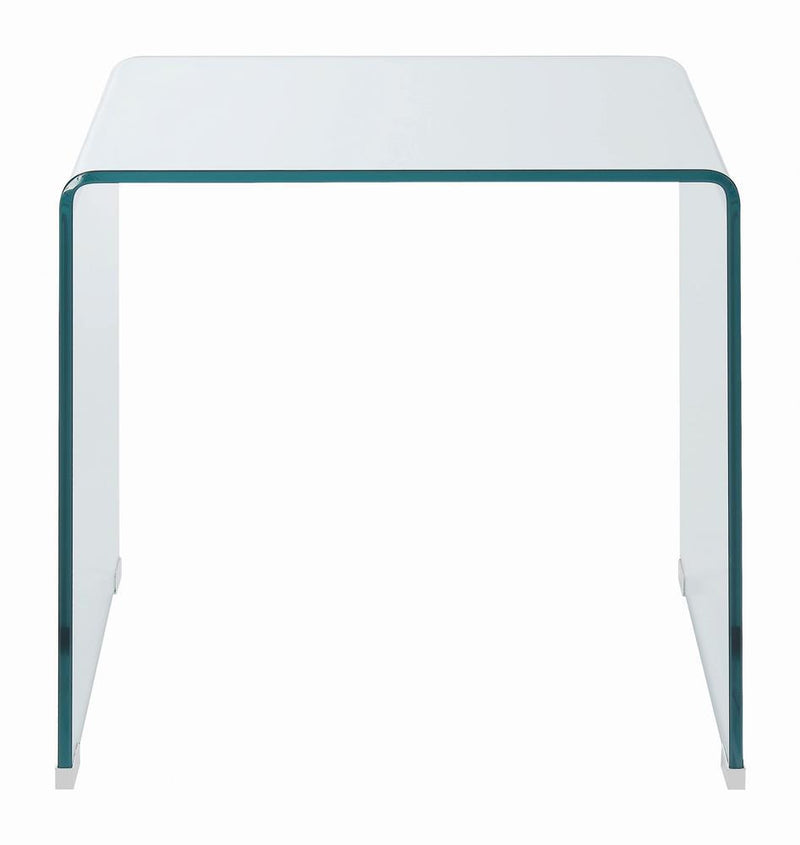 Ripley Square End Table Clear - Furniture Now (CA)