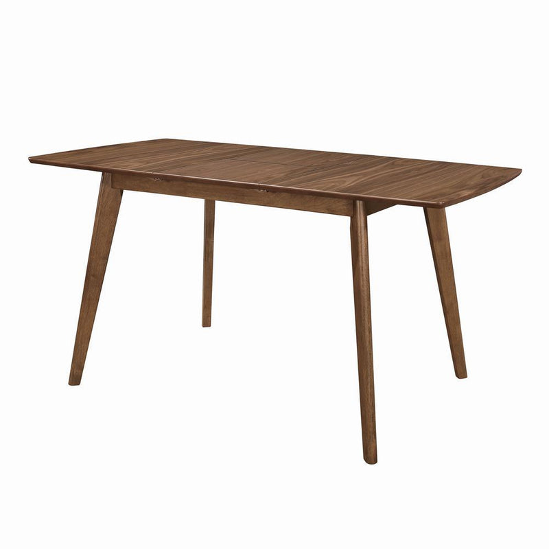 Alfredo Rectangular Dining Table Natural Walnut - Furniture Now (CA)