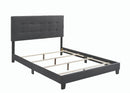 Mapes Tufted Upholstered Eastern King, Queen, Twin & Full Bed Charcoal & Grey - Furniture Now (CA)