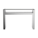 Edna 1-shelf Console Table Silver - Furniture Now (CA)