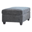 Mccord Upholstered Ottoman Dark Grey - Furniture Now (CA)