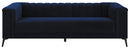 Chalet Tuxedo Arm Sofa Blue - Furniture Now (CA)
